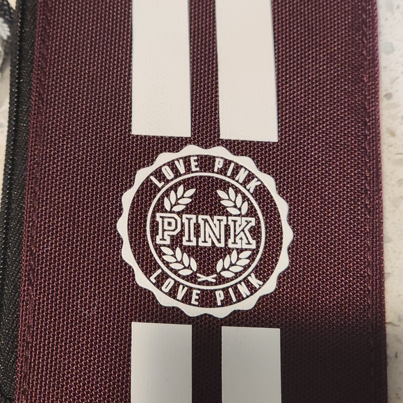 PINK Victoria's Secret Burgundy ID Holder - Picture 4 of 4